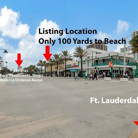 Studio Right Off Las Olas - Steps To Ftl Beach 2B Fort Lauderdale Exterior photo
